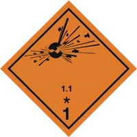 Class 1 — Explosives