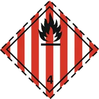 Class 4 — Flammable Solid